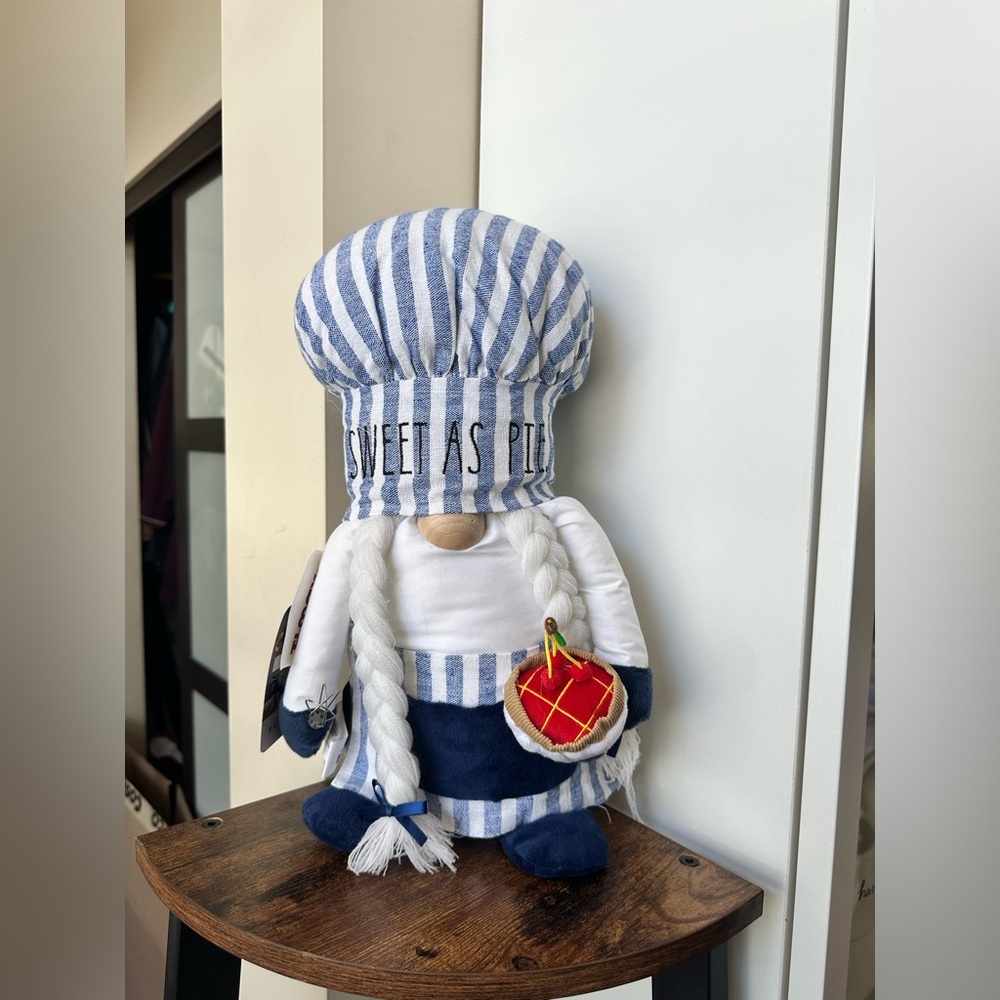 Rae Dunn SWEET AS PIE plush gnome